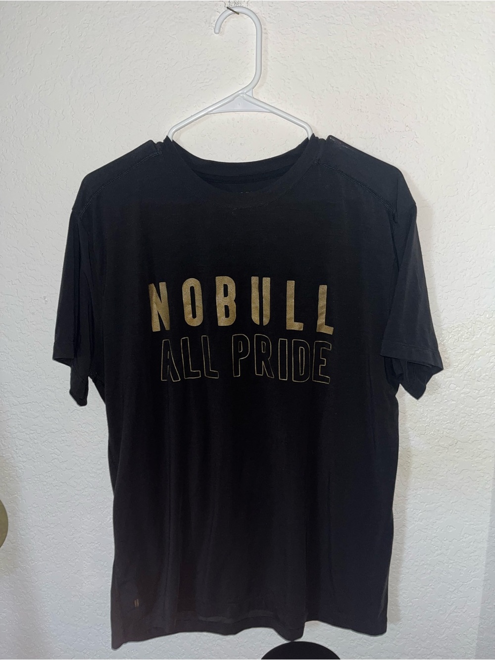 No Bull All Pride black short sleeve athletic shirt top